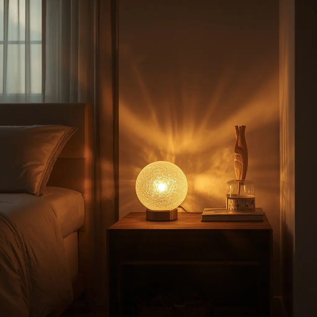 Mubarek ambient lighting mood projector for bedroom decor